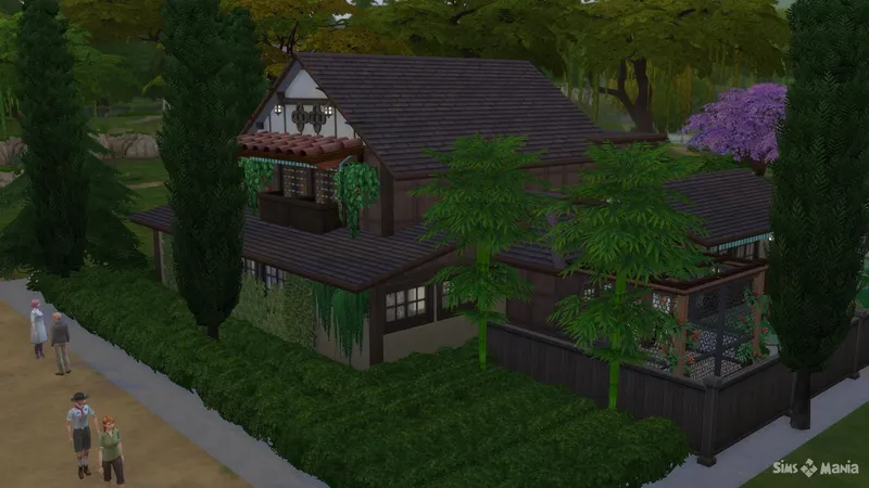 Дом Korean от Pralinesims