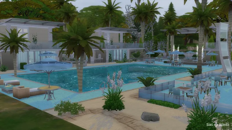 Пляжный курорт от Pralinesims